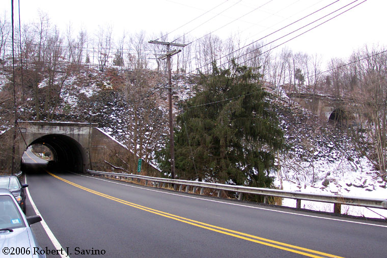 Sussex Branch and Route 206 Culverts under the Cutoff in 2006