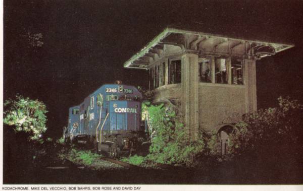 Rail train at Greendel 1984
